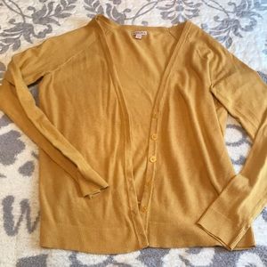 Mustard Yellow Cardigan